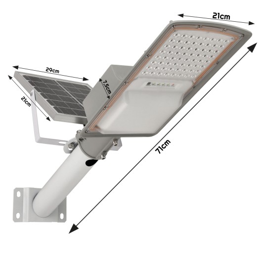 LAMPA ULICZNA SOLARNA MOMBASA 60W