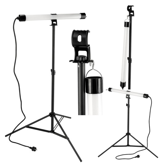 LAMPA WORKSHOP LED NA STATYWIE 20W