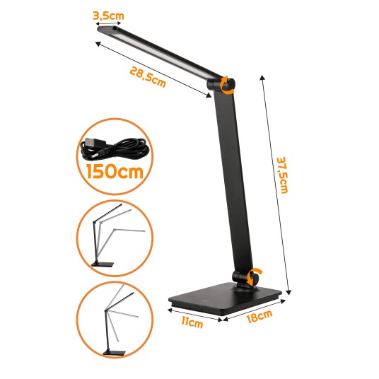 LAMPKA BIURKOWA AMSTERDAM 5W