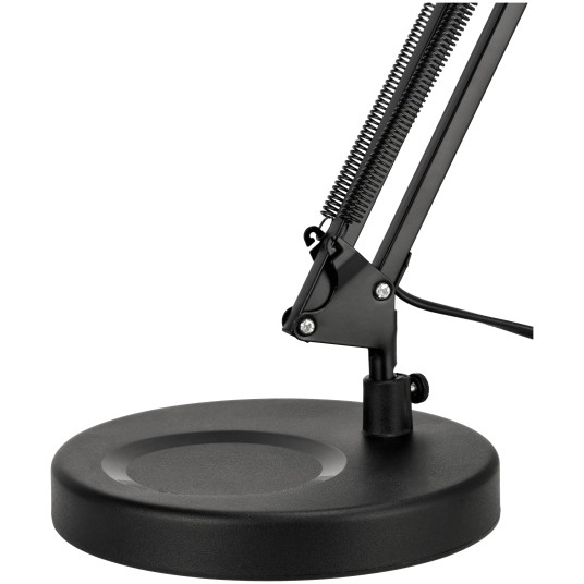 LAMPKA BIURKOWA PRAGA 1XE27 CZARNA