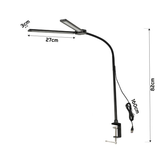 LAMPKA BIURKOWA TIRANA 14W CCT