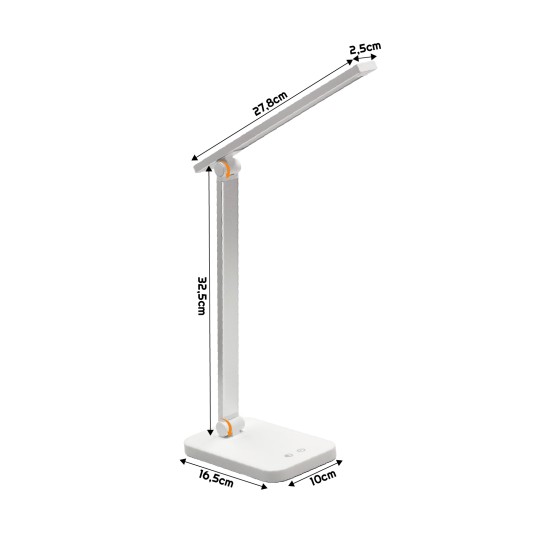 LAMPKA BIURKOWA WILNO 5W CCT BIAŁA