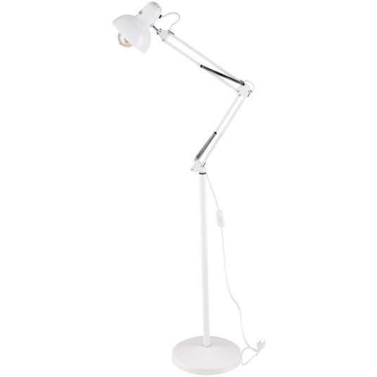 LAMPKA PODŁOGOWA BERLIN 1XE27 BIAŁA