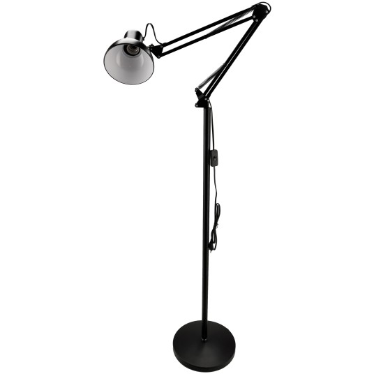 LAMPKA PODŁOGOWA BERLIN 1XE27 CZARNA