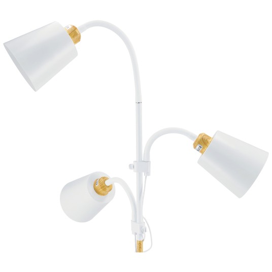 LAMPKA PODŁOGOWA SALZBURG 3XE27 BIAŁA