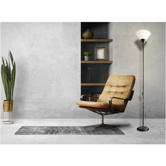 LAMPKA PODŁOGOWA VALLETTA 1XE27 CZARNA