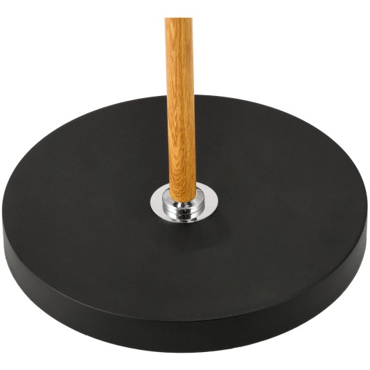 LAMPKA PODŁOGOWA WIEDEŃ 1XE27 CZARNA