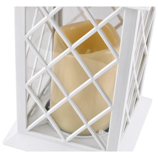 LATARNIA SOLARNA BIAŁA