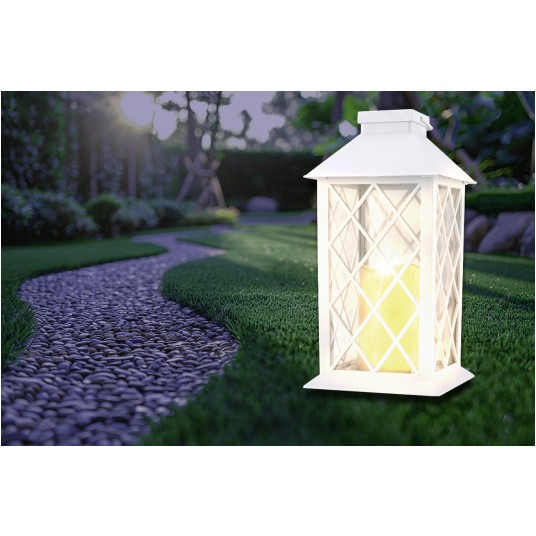 LATARNIA SOLARNA BIAŁA