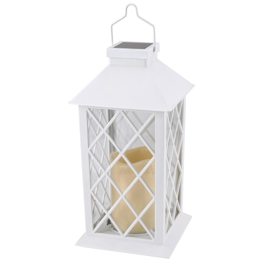 LATARNIA SOLARNA BIAŁA