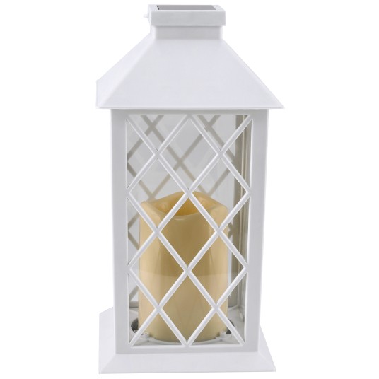 LATARNIA SOLARNA BIAŁA