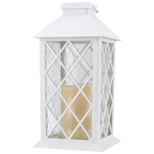 LATARNIA SOLARNA BIAŁA