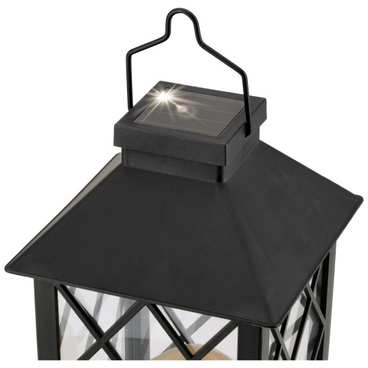 LATARNIA SOLARNA CZARNA
