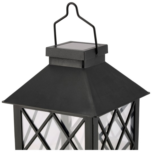 LATARNIA SOLARNA CZARNA