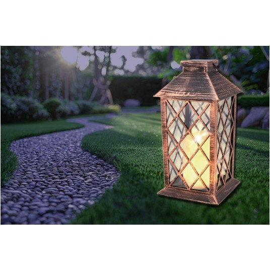 LATARNIA SOLARNA MIEDZIANA