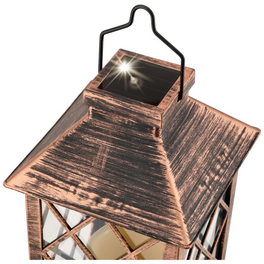 LATARNIA SOLARNA MIEDZIANA