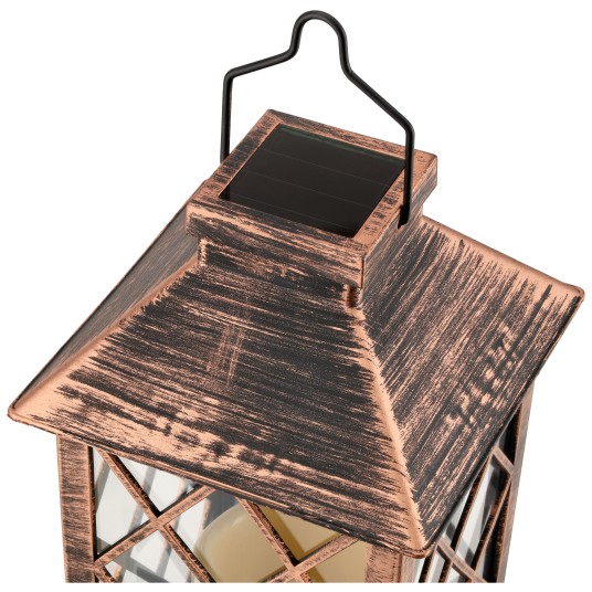 LATARNIA SOLARNA MIEDZIANA