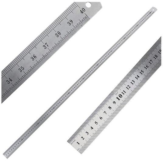 LINIJKA ZE STALI NIERDZEWNEJ 1000X30X1,0MM