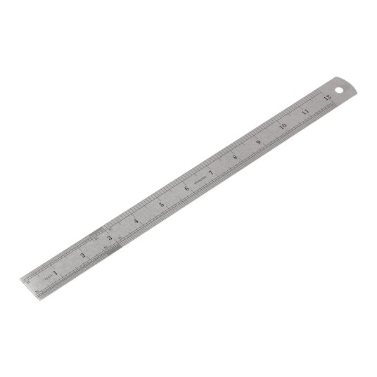 LINIJKA ZE STALI NIERDZEWNEJ 300X25X0,8MM