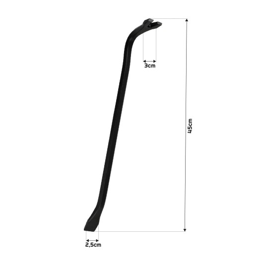 ŁOM SZEŚCIOKĄTNY 450MM