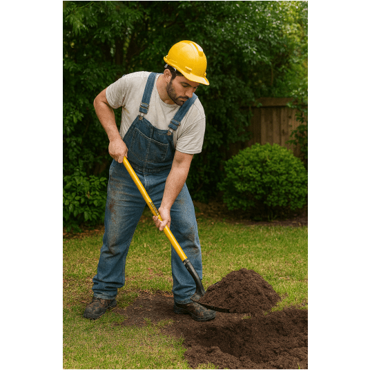 ŁOPATA PIASKOWA NA TRZONKU Z WŁÓKNA SZKLANEGO