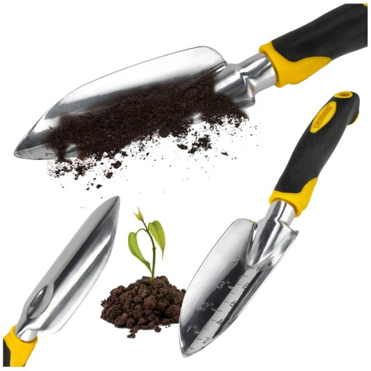 ŁOPATKA DO PRZESADZANIA Z PODZIAŁKĄ RĄCZKA TPR