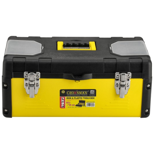 METALOWO PLASTIKOWA SKRZYNKA NARZĘDZIOWA