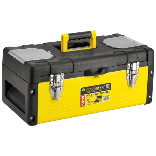 METALOWO PLASTIKOWA SKRZYNKA NARZĘDZIOWA