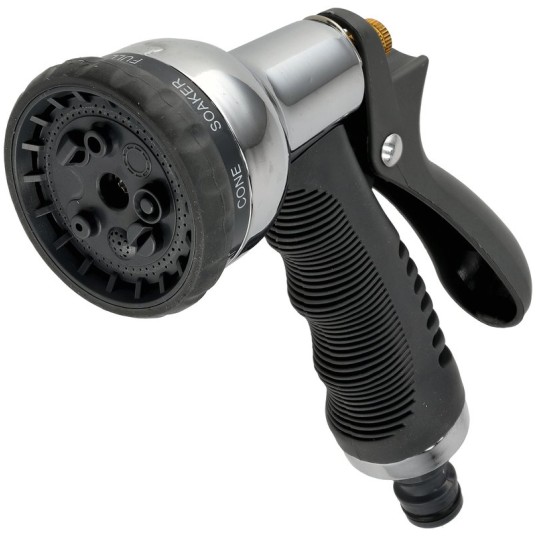 METALOWY PISTOLET ZRASZAJĄCY 8-FUNKCYJNY