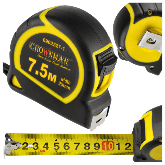 MIARA ZWIJANA 7,5M x25MM