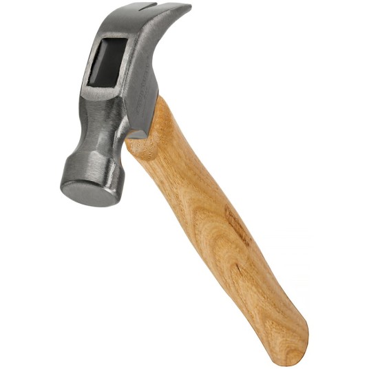 MŁOTEK PAZURKOWY Z DREWNIANYM TRZONKIEM