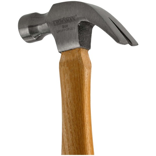 MŁOTEK PAZURKOWY Z DREWNIANYM TRZONKIEM