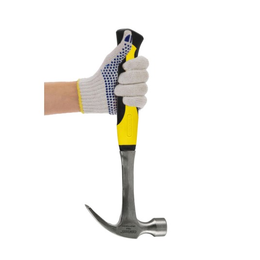 MŁOTEK PAZURKOWY Z METALOWYM TRZONKIEM