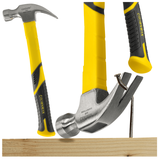 MŁOTEK PAZURKOWY Z PLASTIKOWYM TRZONKIEM