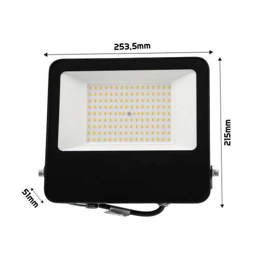 NAŚWIETLACZ HEROS 100W NW