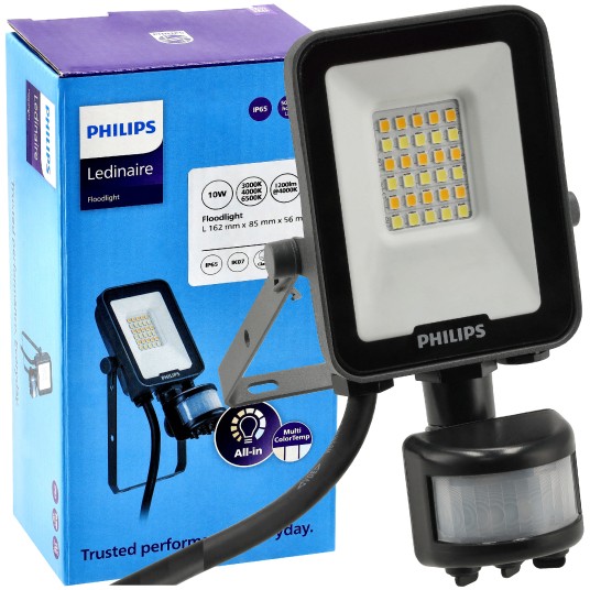 NAŚWIETLACZ LEDINAIRE PIR 10W CCT