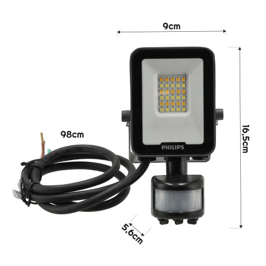 NAŚWIETLACZ LEDINAIRE PIR 10W CCT