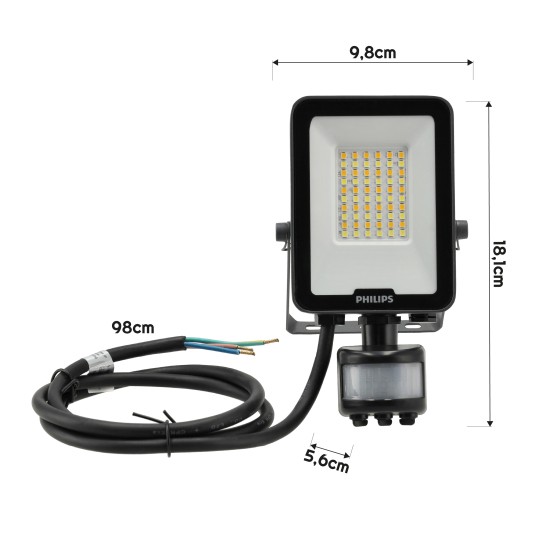 NAŚWIETLACZ LEDINAIRE PIR 20W CCT