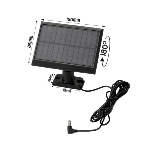 NAŚWIETLACZ SOLARNY TANGA 30W PIR