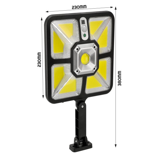 NAŚWIETLACZ SOLARNY TANGA 30W PIR