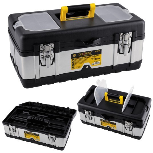 NIERDZEWNO PLASTIKOWA SKRZYNKA NARZĘDZIOWA