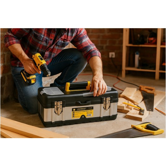 NIERDZEWNO PLASTIKOWA SKRZYNKA NARZĘDZIOWA