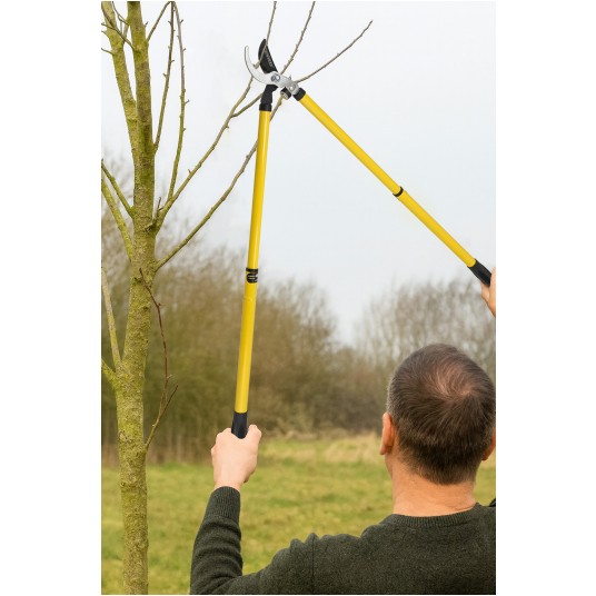 NOŻYCE DO GAŁĘZI Z REGULOWANĄ RĘKOJEŚCIĄ 25-38