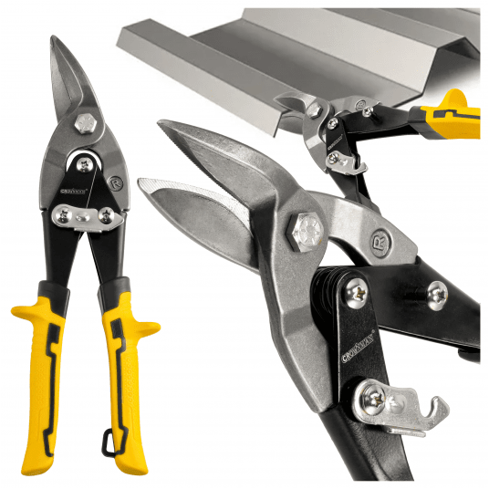NOŻYCE DO STALI 10"/250MM 40MM PRAWY -zdjęcie numer 1