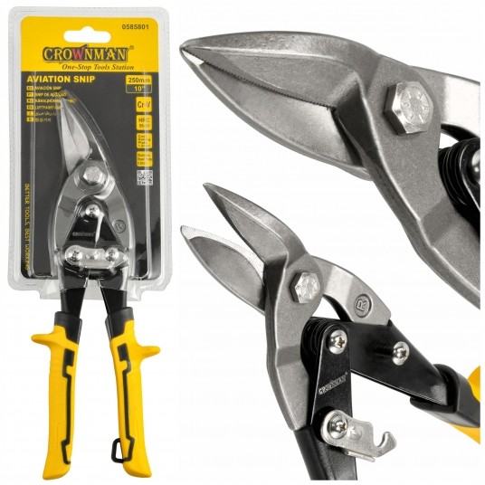 NOŻYCE DO STALI 10"/250MM 40MM PRAWY -zdjęcie numer 8