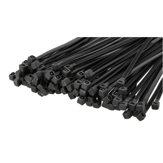 OPASKI KABLOWE NYLONOWE CZARNE 2.5X100