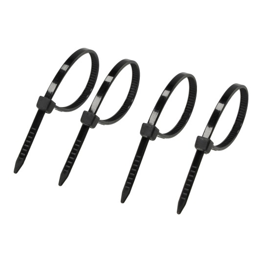 OPASKI KABLOWE NYLONOWE CZARNE 2.5X150