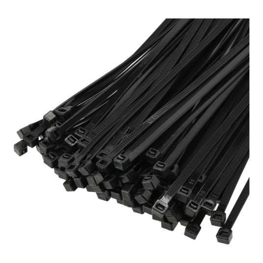 OPASKI KABLOWE NYLONOWE CZARNE 4.8X300