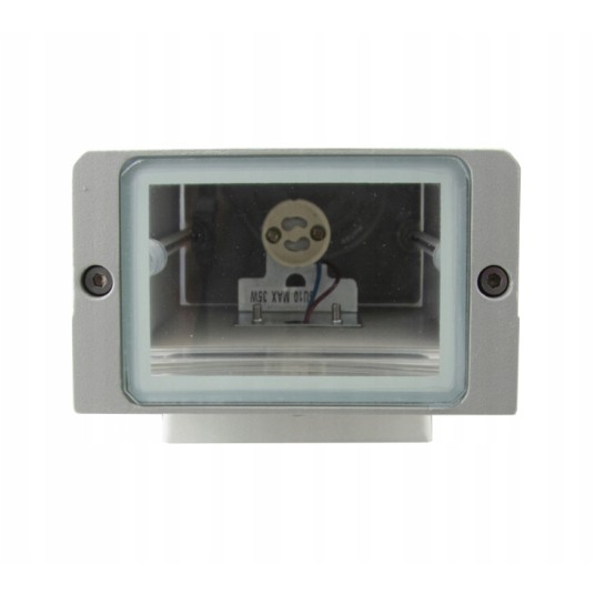 OPRAWA ELEWACYJNA INEZ 1/2 1XGU10 SREBRNA