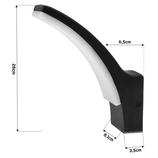 OPRAWA ELEWACYJNA ZIFO 12W NW IP44